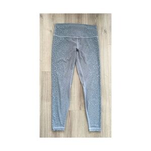 lululemon athletica Light Gray Speckle High-Rise Leggings